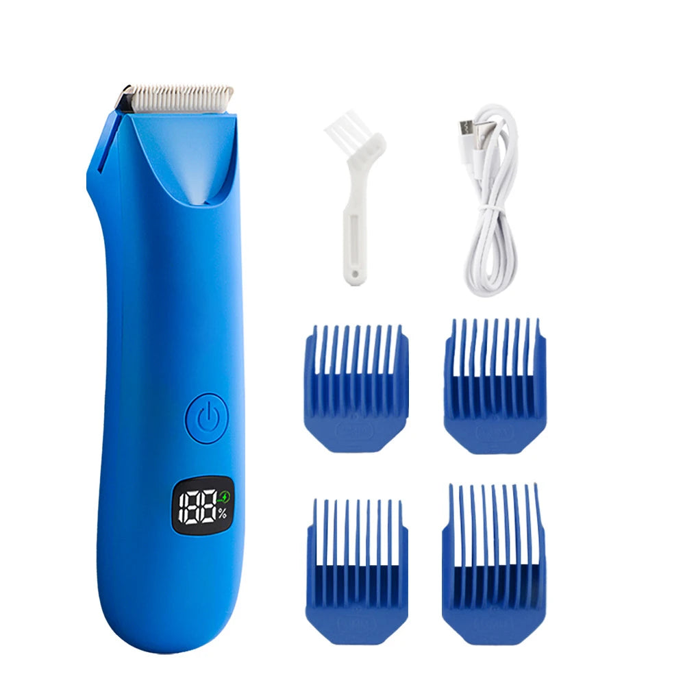 Rechargeable Body Trimmer with Grooming Kit Options