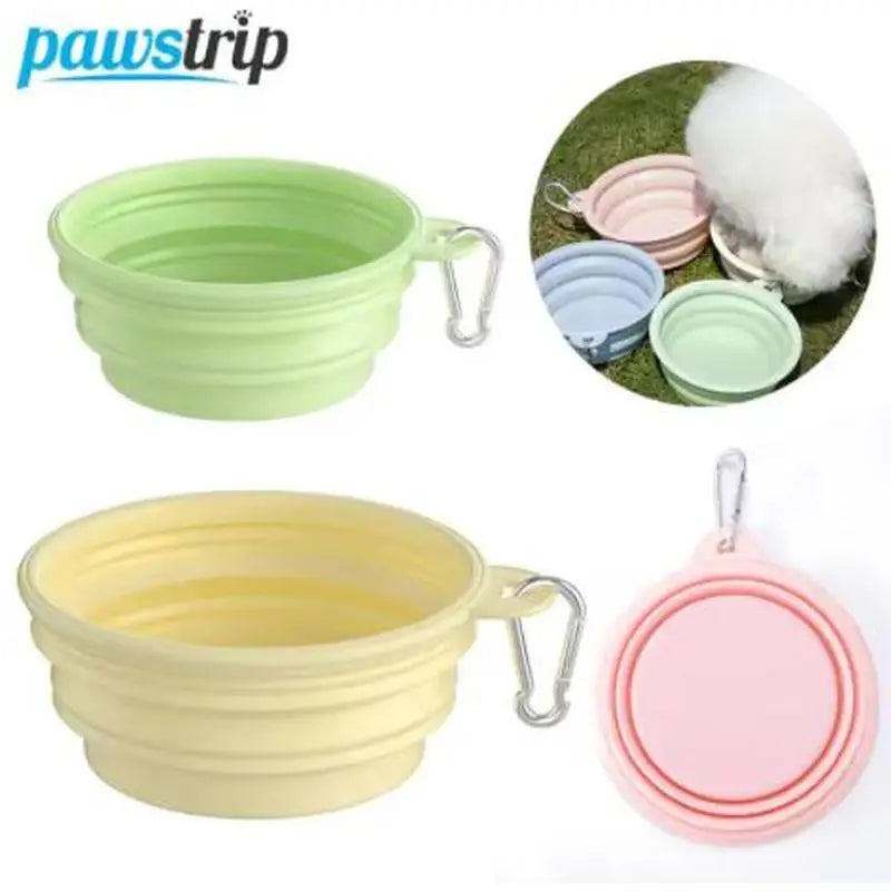 Collapsible Travel Pet Bowl – 350 ml or 1,000 ml