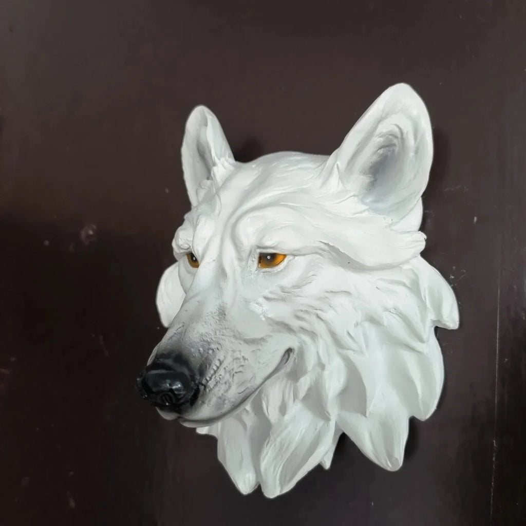 Resin Animal Head Wall Décor