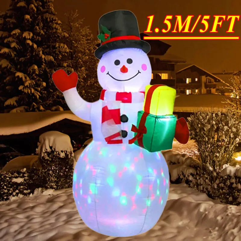 Light-Up Inflatable Christmas Decorations – Holiday Designs