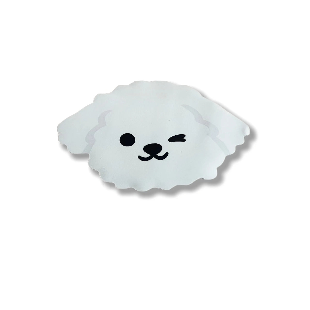 Cartoon Dog-Face Pet Feeding Mat – Four Sizes