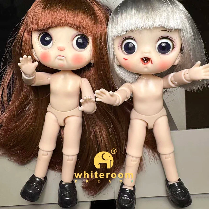 13 cm Halloween BJD Doll, Outfit & Parts Options