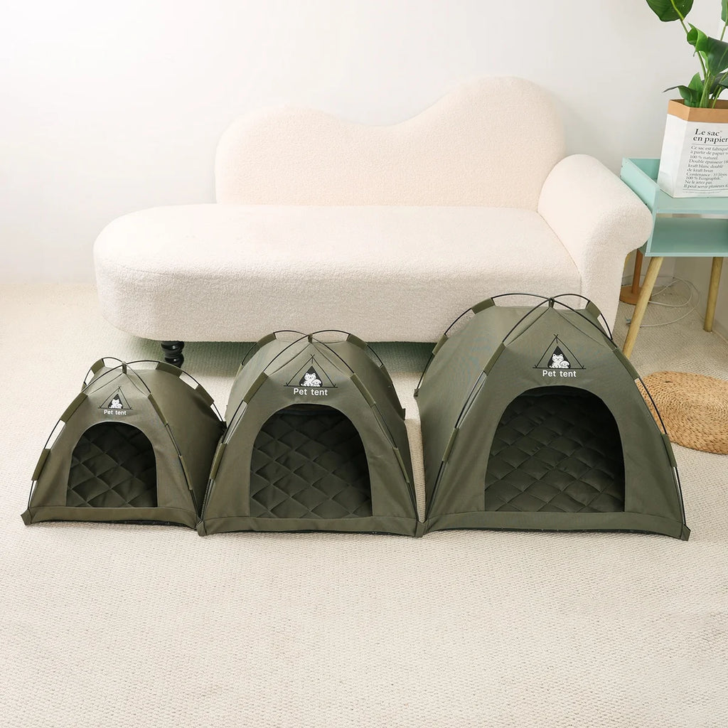 Dome-Style Pet Tent Bed – Three Sizes