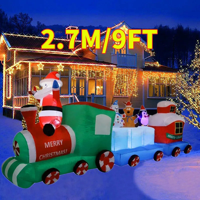 Light-Up Inflatable Christmas Decorations – Holiday Designs