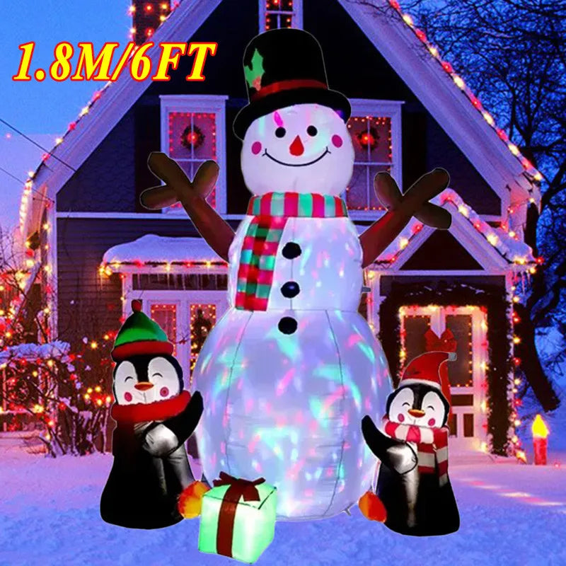 Light-Up Inflatable Christmas Decorations – Holiday Designs