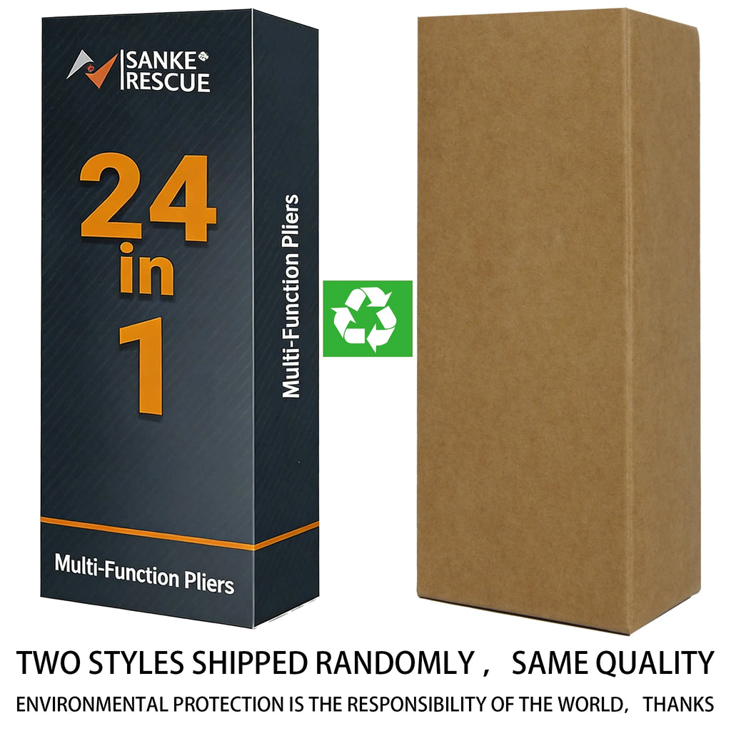 Sanke Rescue 24-in-1 Folding Multitool Pliers with Bit Set