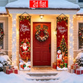 Merry Christmas & New Year Hanging Door Banners
