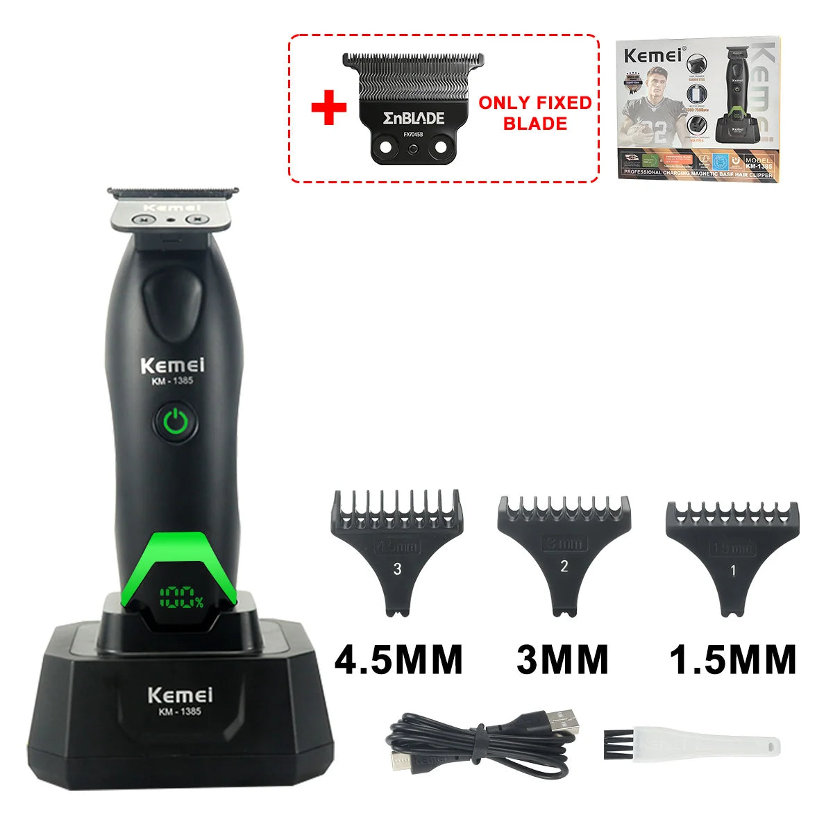 Rechargeable Hair Clippers, Trimmers and Grooming Kit Options