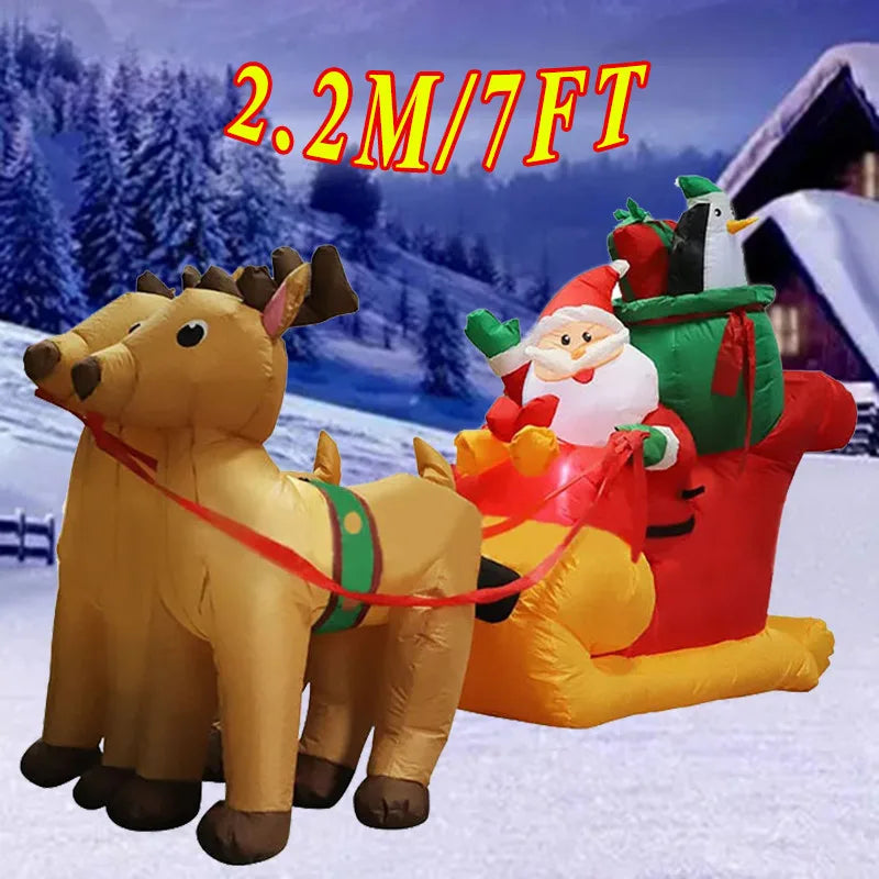 Light-Up Inflatable Christmas Decorations – Holiday Designs