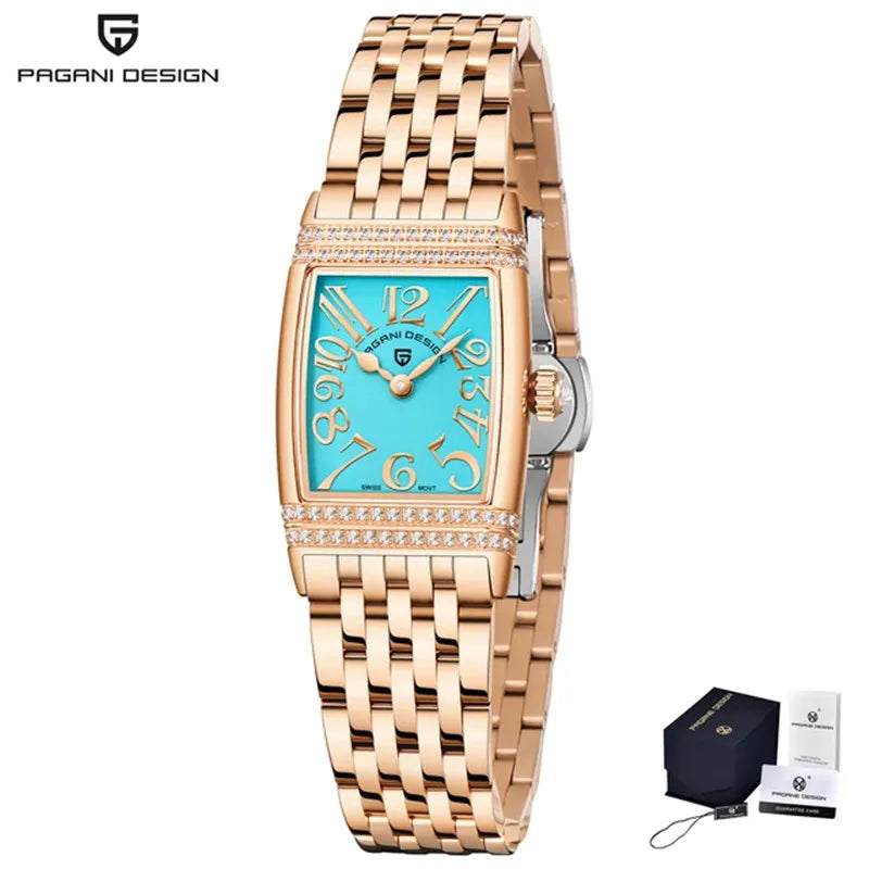 PAGANI DESIGN PD-1737L Women's Rectangular Quartz Watch