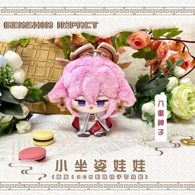 Genshin Impact Mini Character Plush Charm – 12 cm