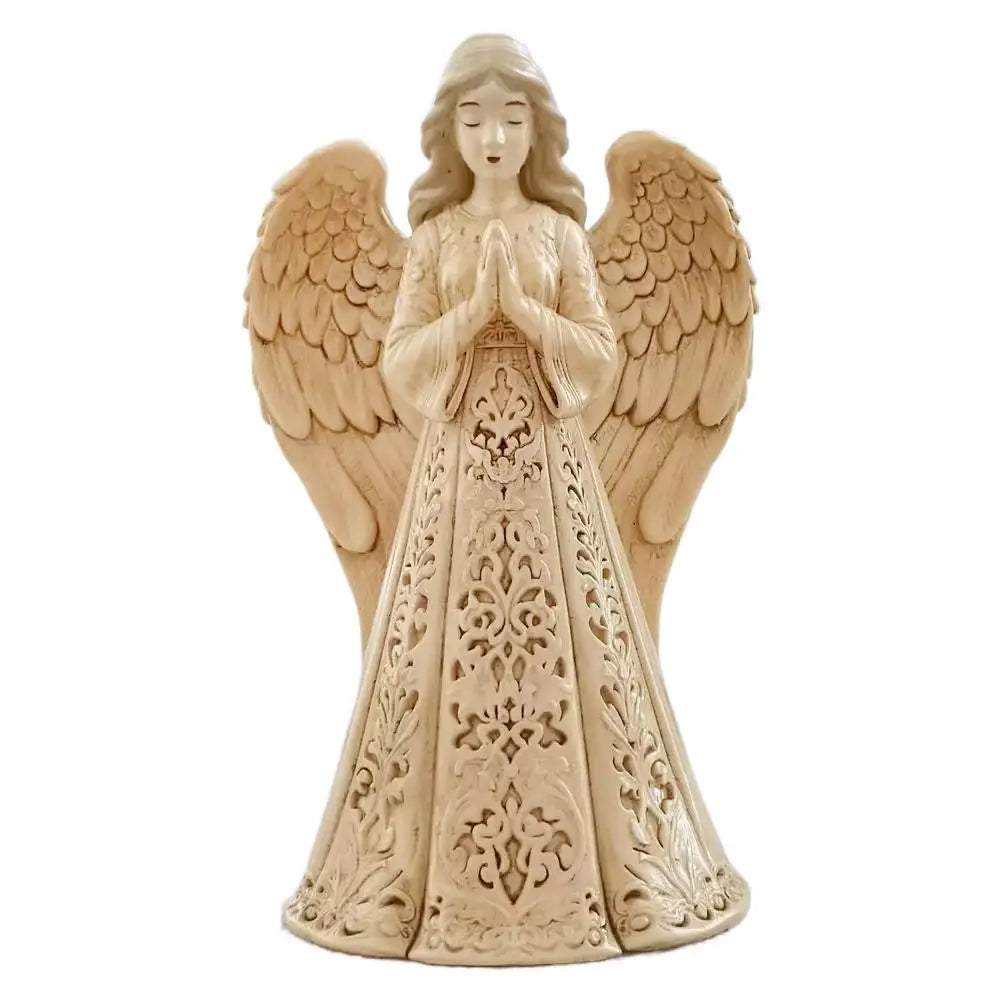 Light-Up Praying Angel Figurine – One or Two Pieces
