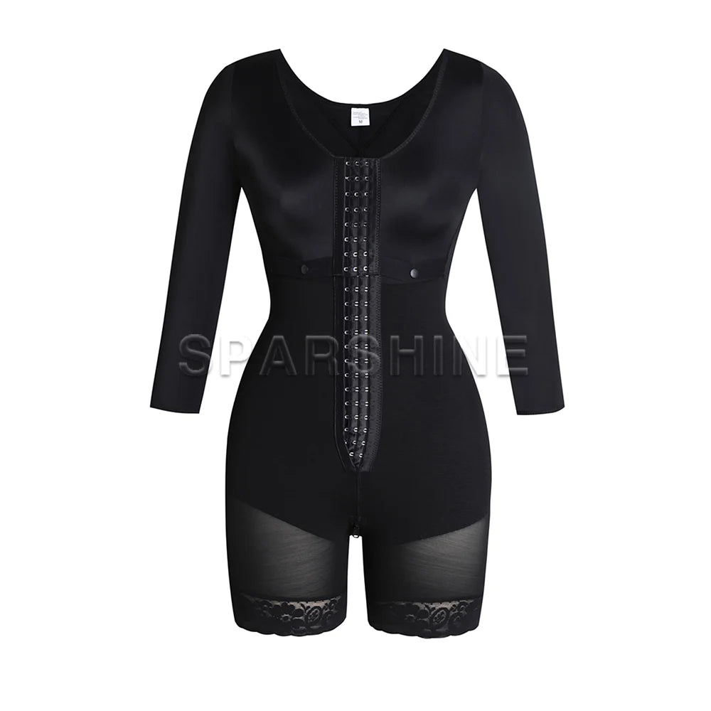Women's Sleeved Shapewear Bodysuit