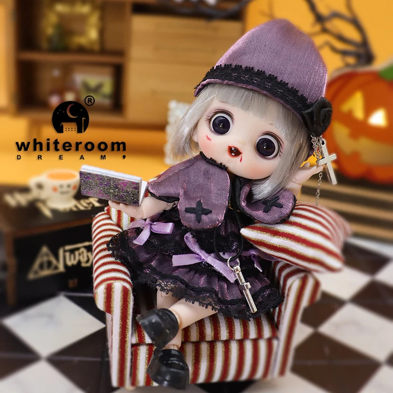 13 cm Halloween BJD Doll, Outfit & Parts Options