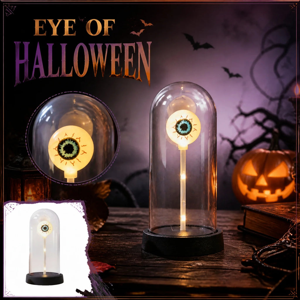Light-Up Halloween Eyeball Dome Decoration