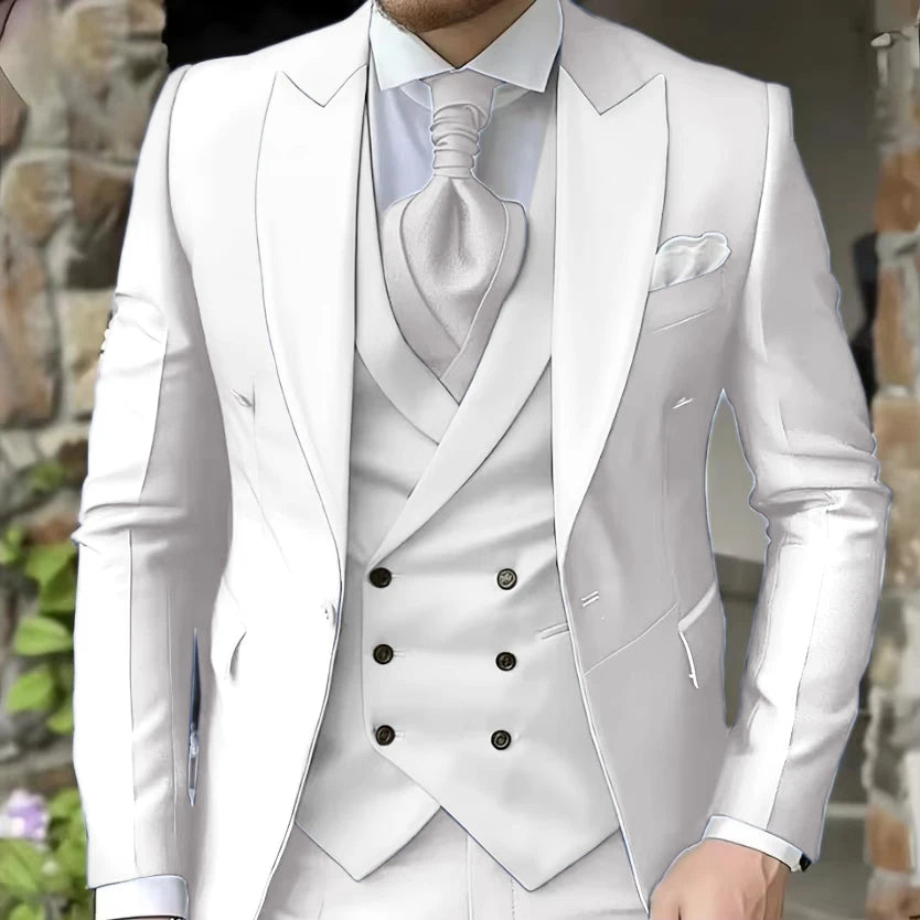 Men's Classic Formal Suit for Weddings & Special Occasions