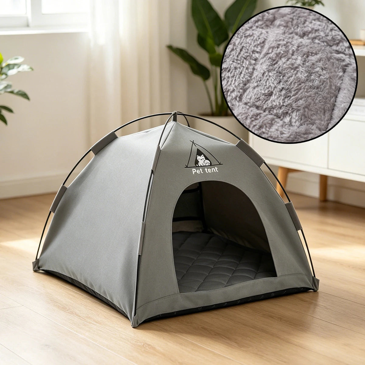 Dome-Style Pet Tent Bed – Three Sizes