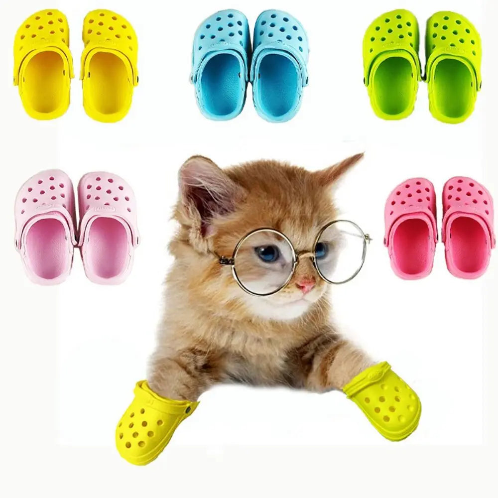 Clog-Style Pet Sandals – One Pair