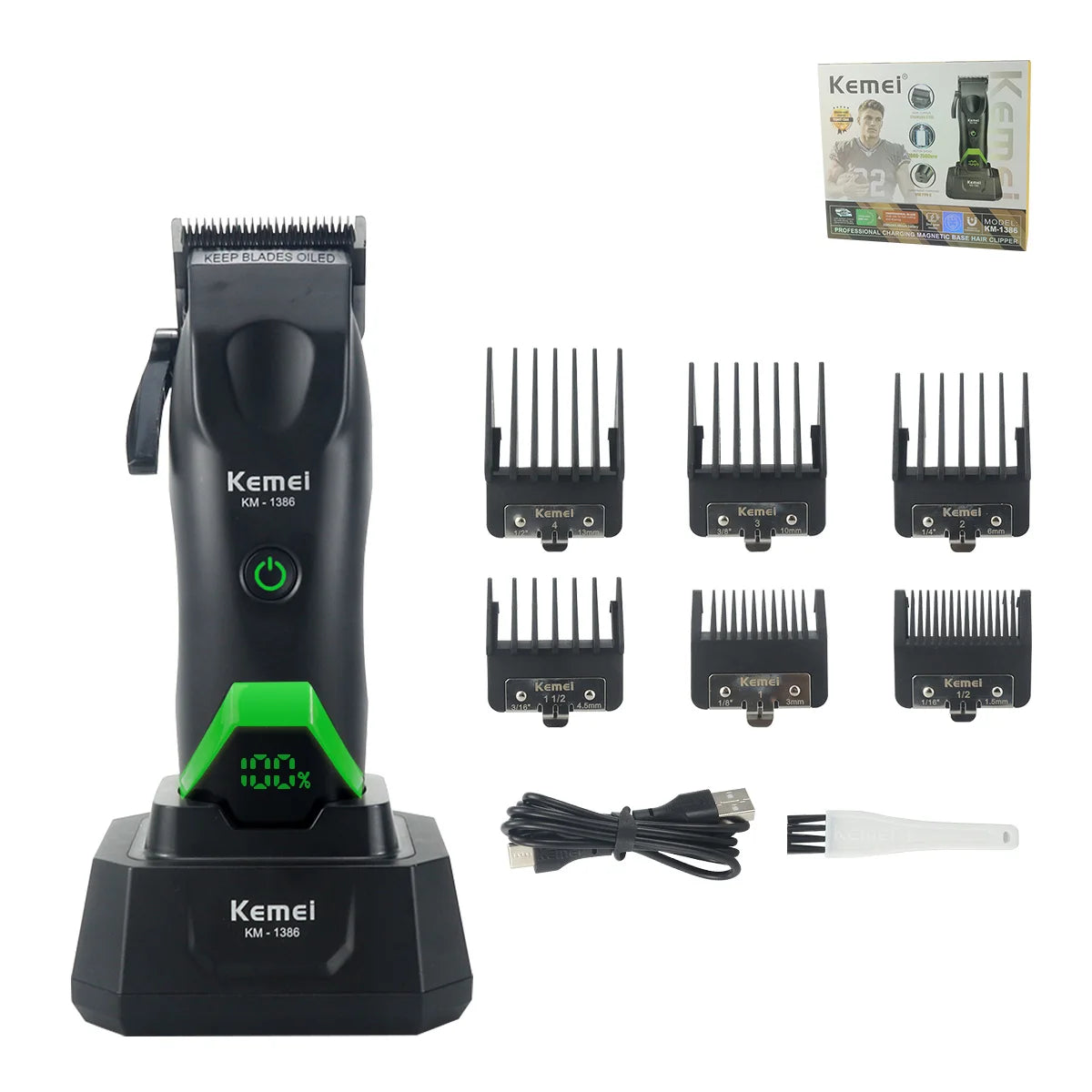 Rechargeable Hair Clippers, Trimmers and Grooming Kit Options