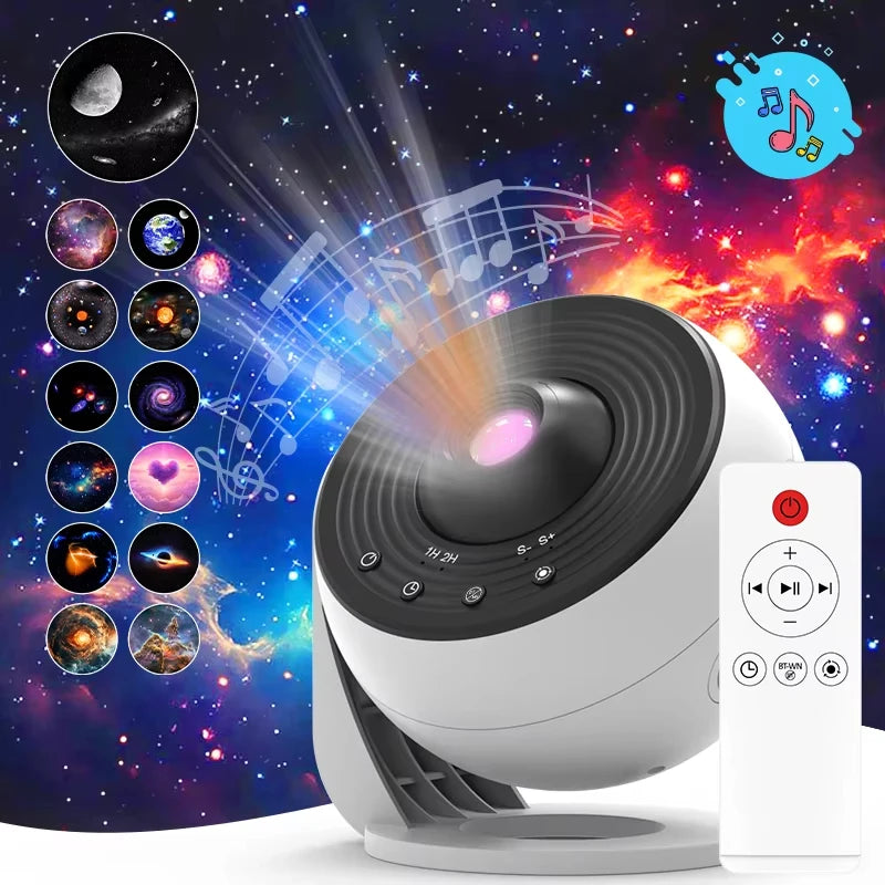 Galaxy Planetarium Projector – Standard & Pro Bluetooth Options