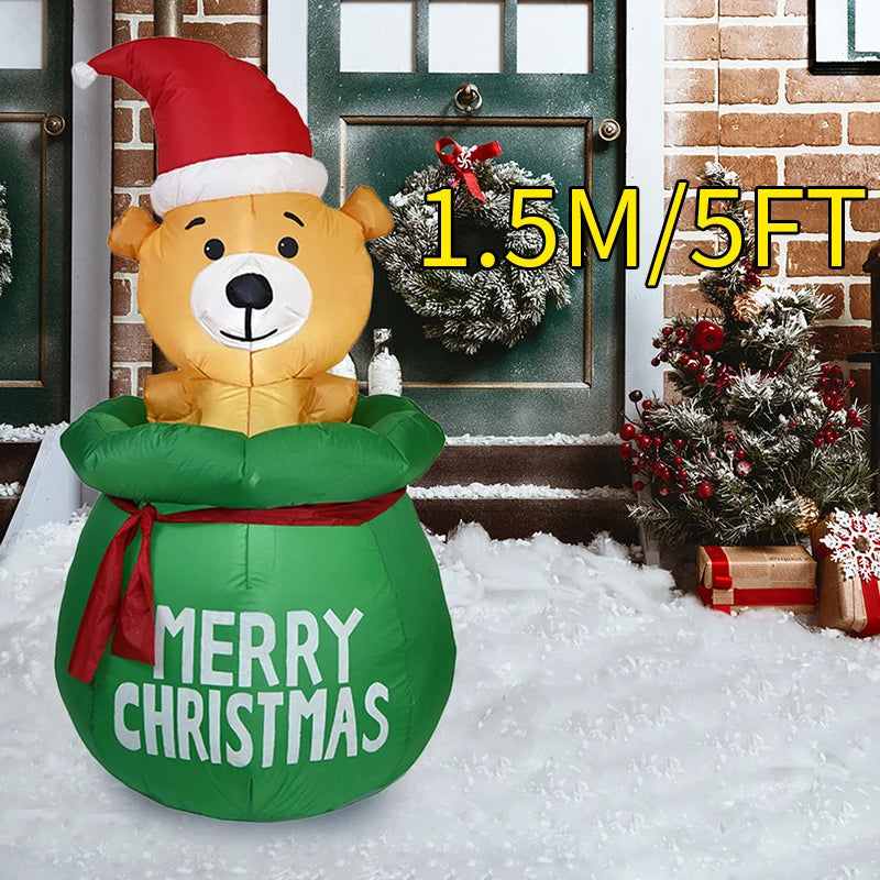 Light-Up Inflatable Christmas Decorations – Holiday Designs