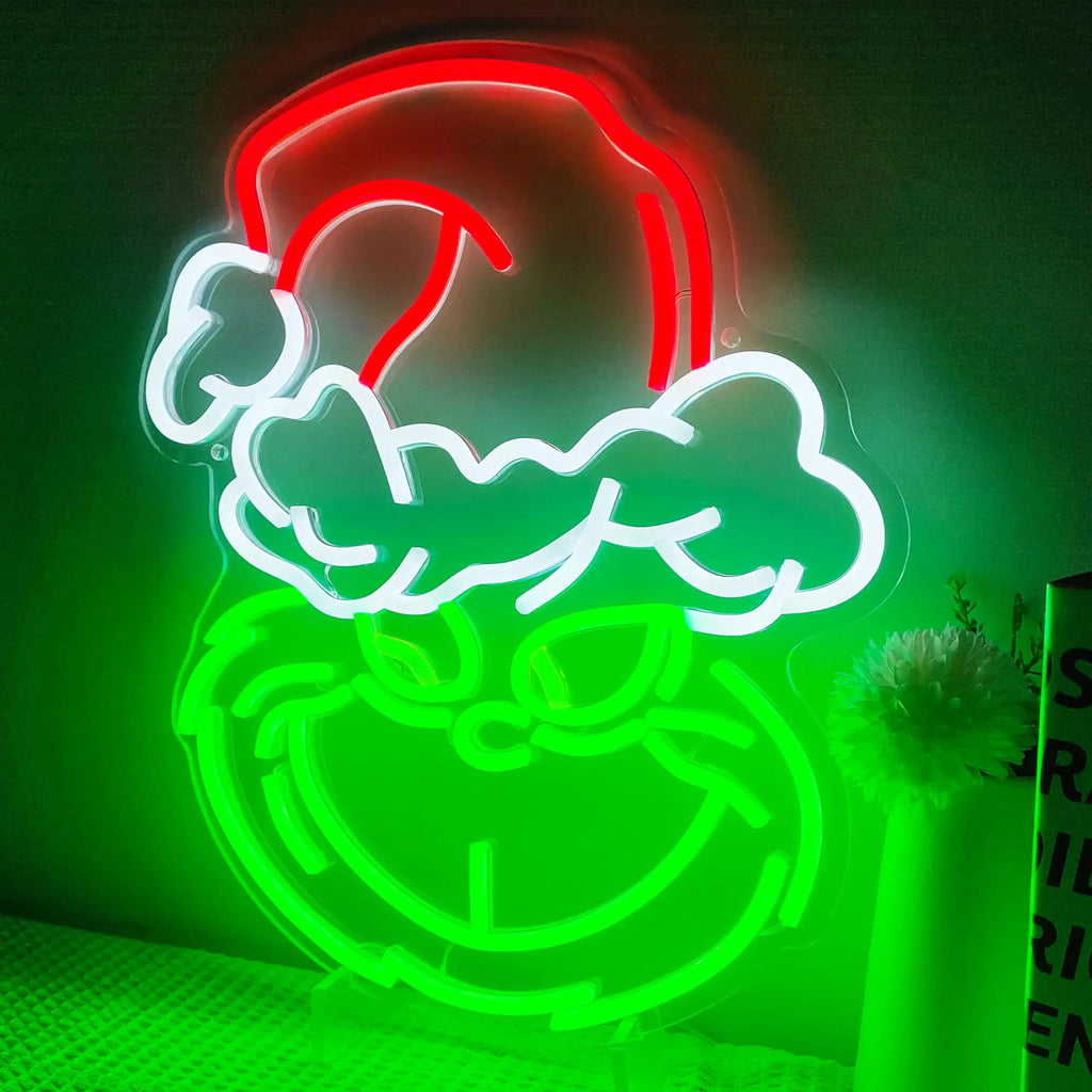 Christmas LED Neon-Style Signs – Holiday Design Options