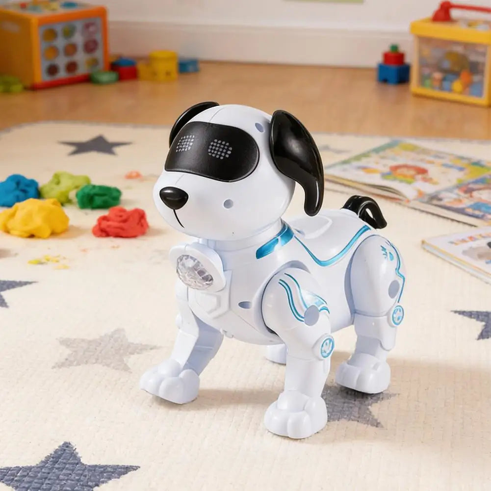 Walking Robot Dog with Music & Lights