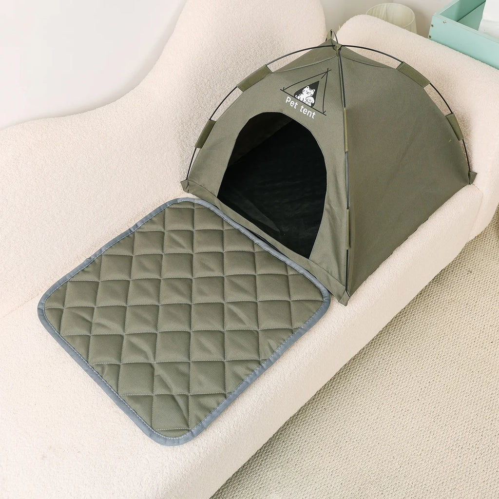 Dome-Style Pet Tent Bed – Three Sizes