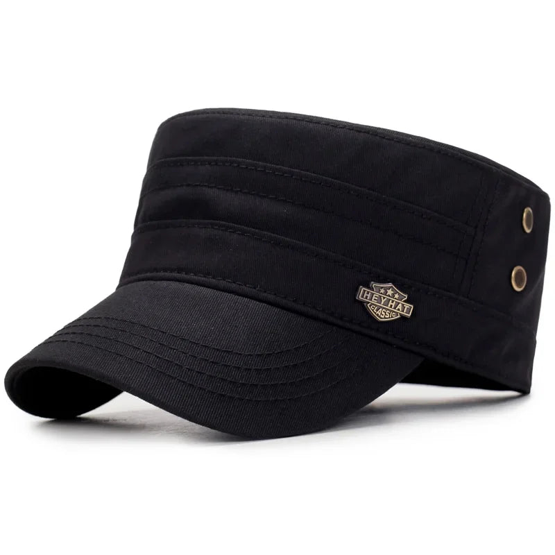 Unisex Adjustable Cotton Cadet Cap
