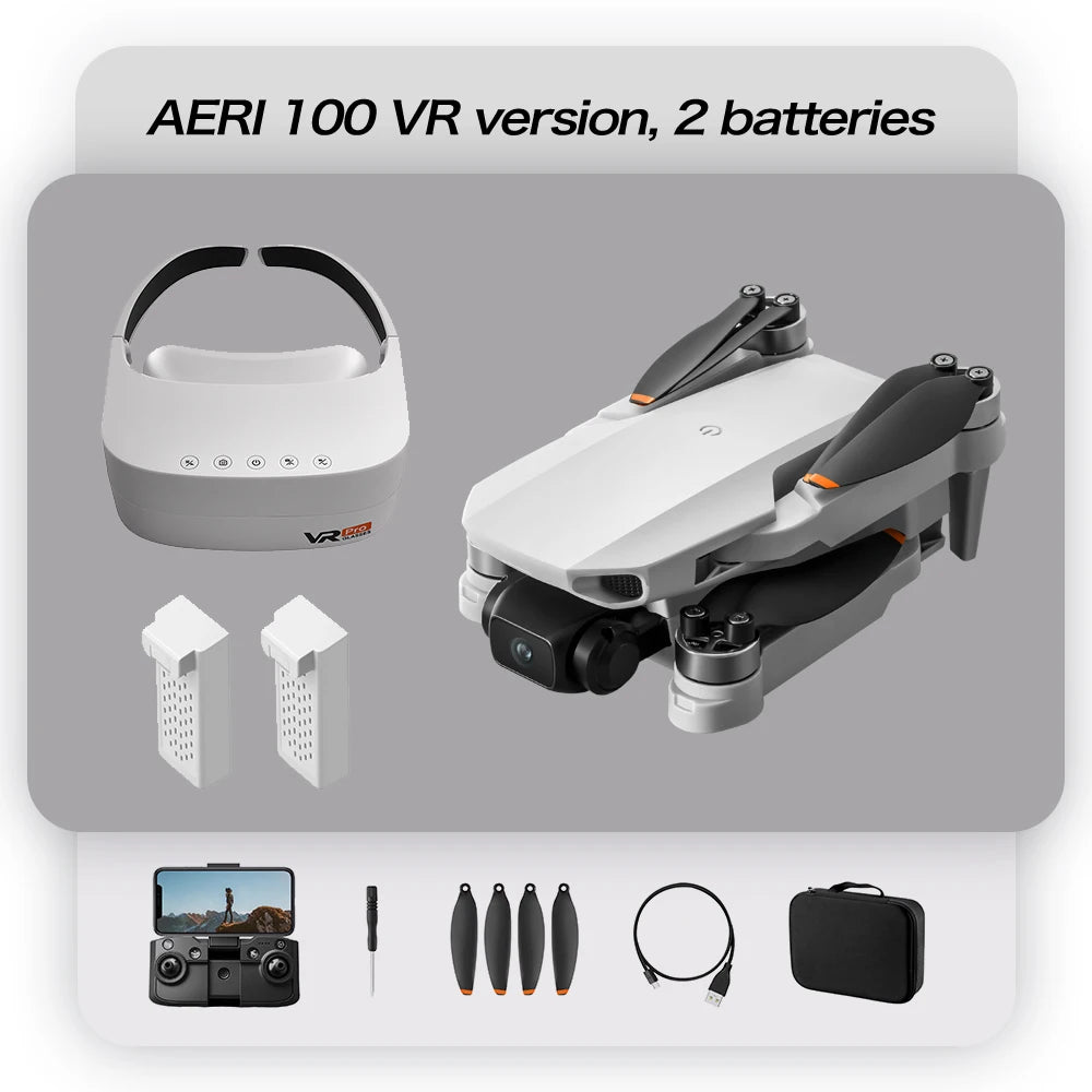 Aeri100 / Aeri100VR Dual-Camera Drone & Propeller Option