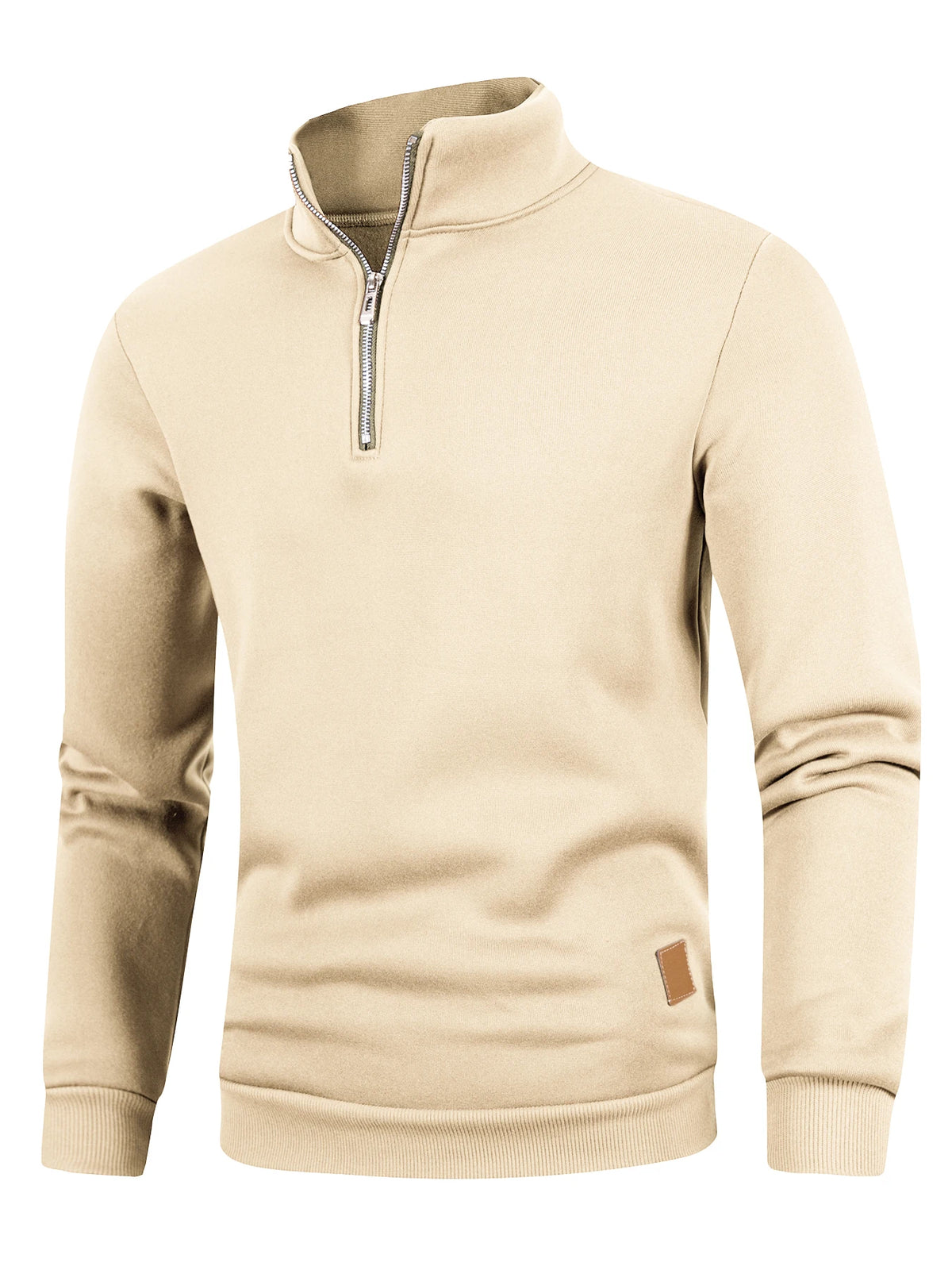 Men’s Quarter-Zip Mock-Neck Pullover