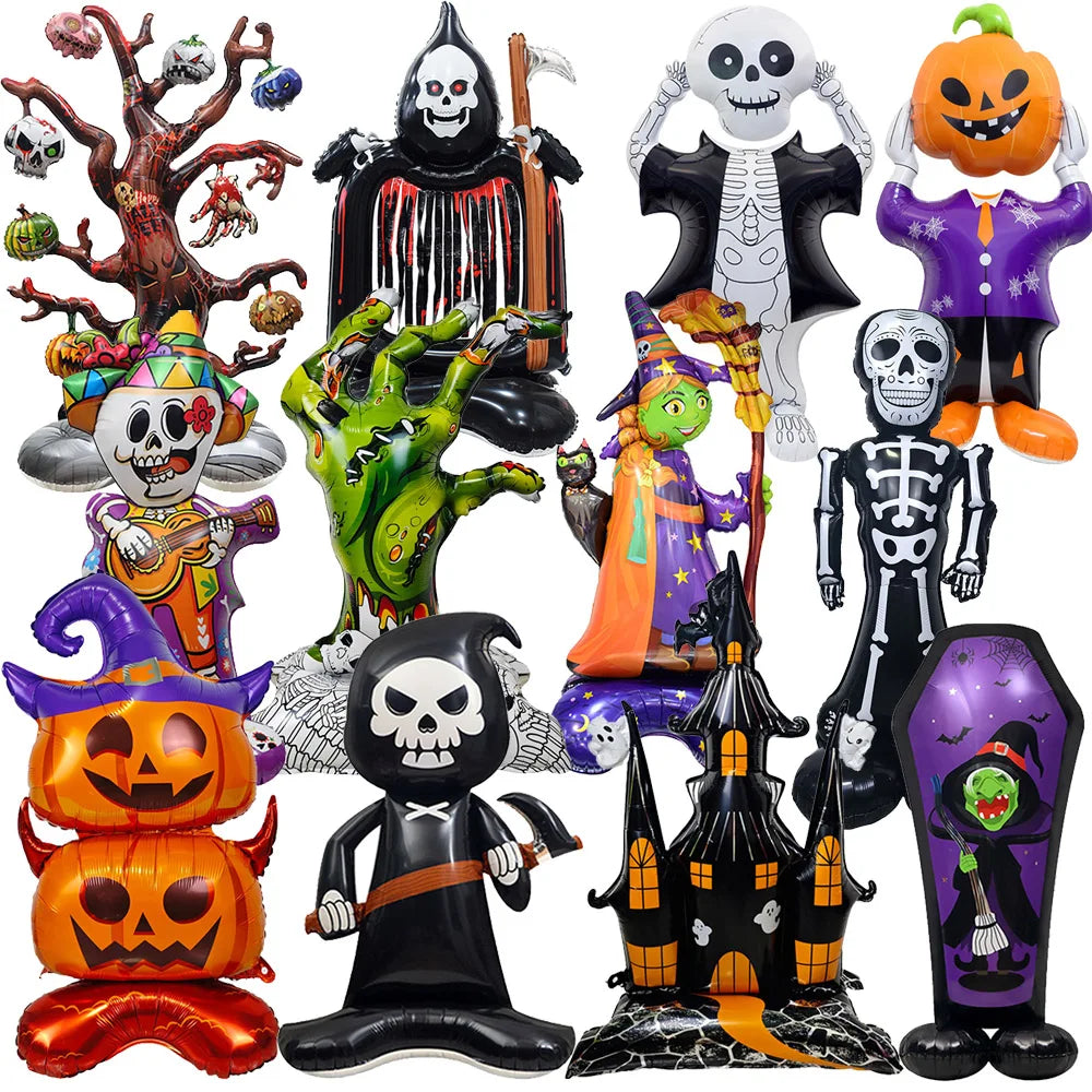 Halloween Foil Balloon Decorations – Spooky Designs