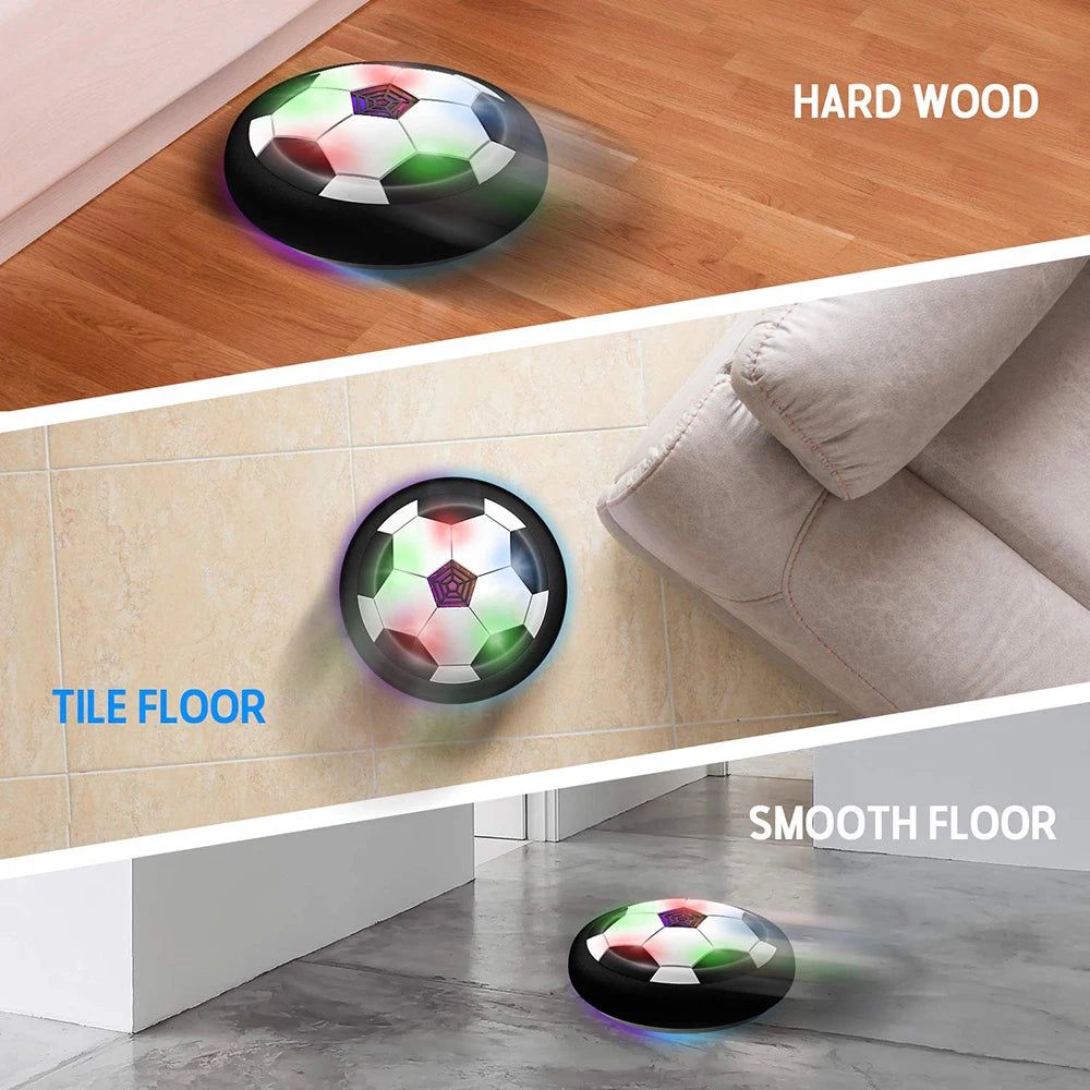 LED Hover Soccer Ball Toy & Mini Goal Options