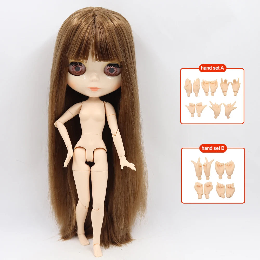 DBS 30 cm Jointed Fashion Doll – Undressed, Hand Set Options