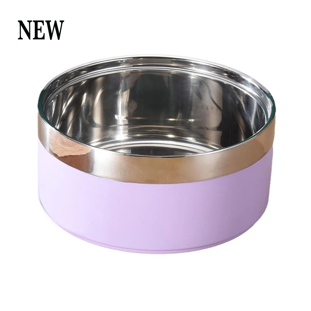 Personalized Stainless-Steel Pet Bowl – 14 or 16 cm