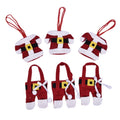 Santa Suit Christmas Cutlery Holders – 6 Pieces