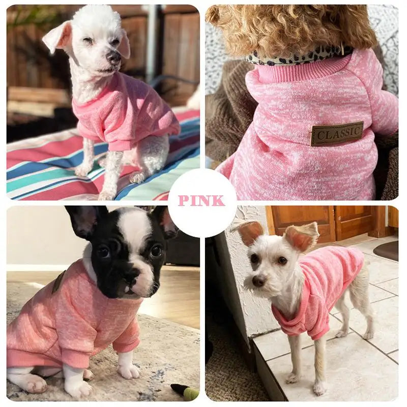 Small Dog & Cat Pullover Sweater – XS–2XL