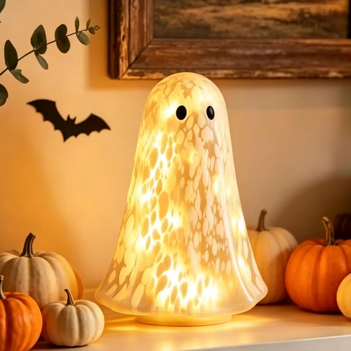 Light-Up Halloween Ghost Tabletop Decoration