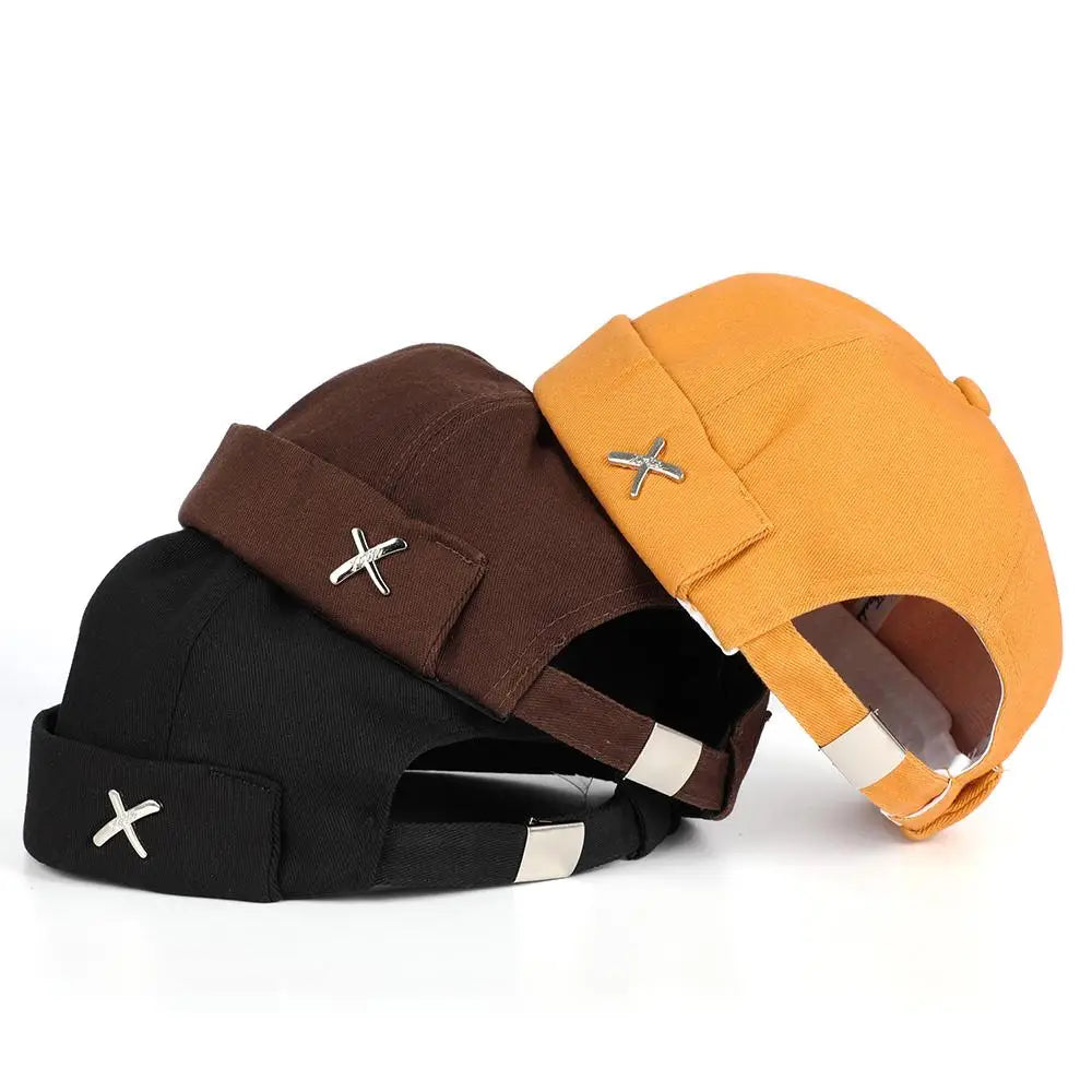 Unisex Adjustable Cotton Docker Cap