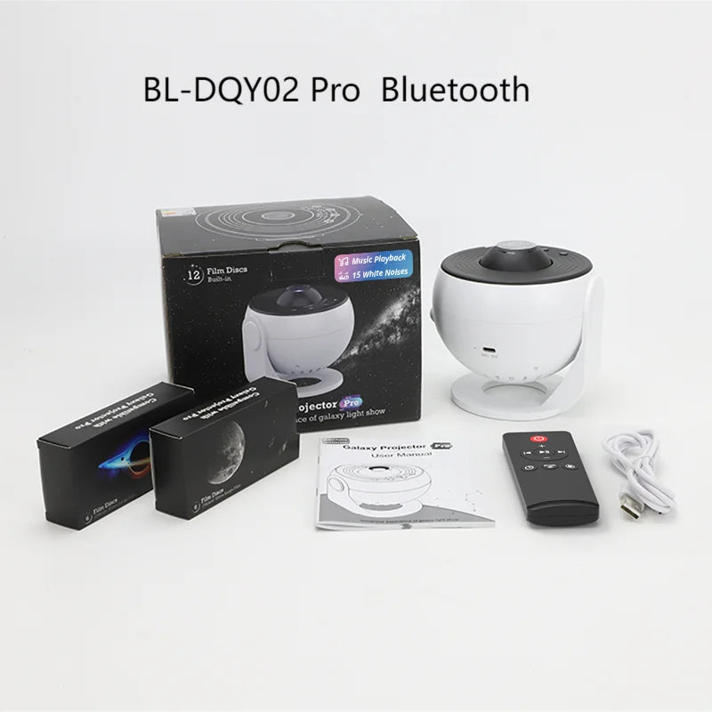 Galaxy Planetarium Projector – Standard & Pro Bluetooth Options