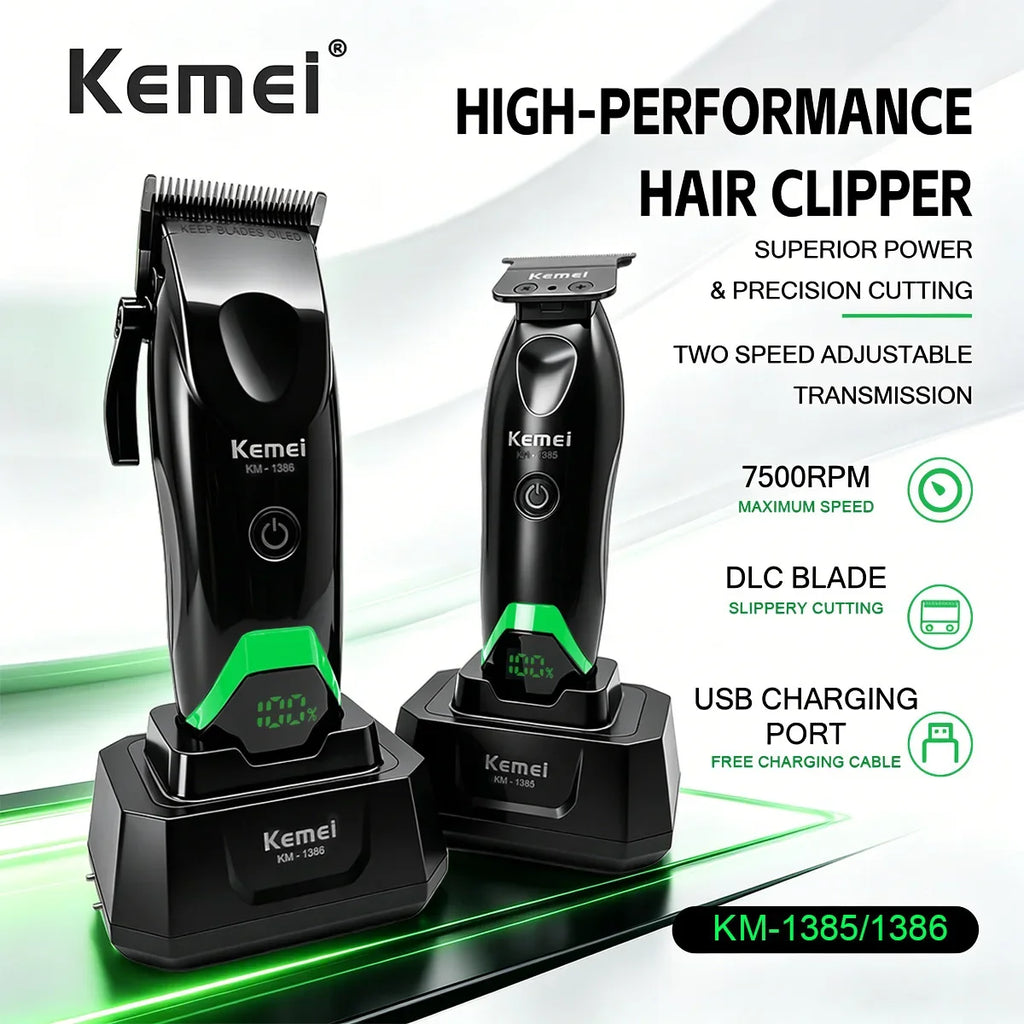 Rechargeable Hair Clippers, Trimmers and Grooming Kit Options