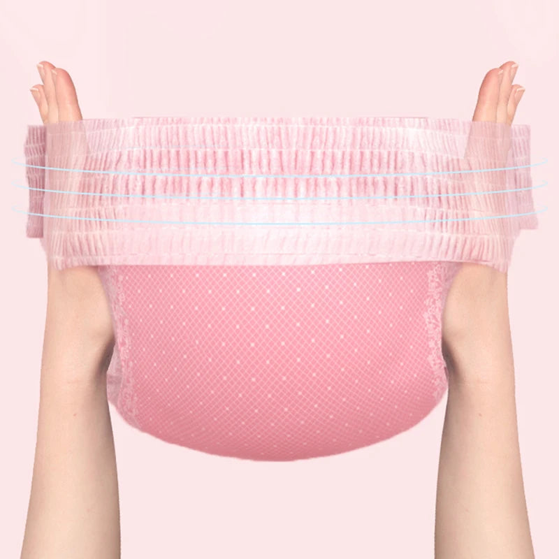 HOOPET Pink Disposable Dog Diapers – 10-Pack