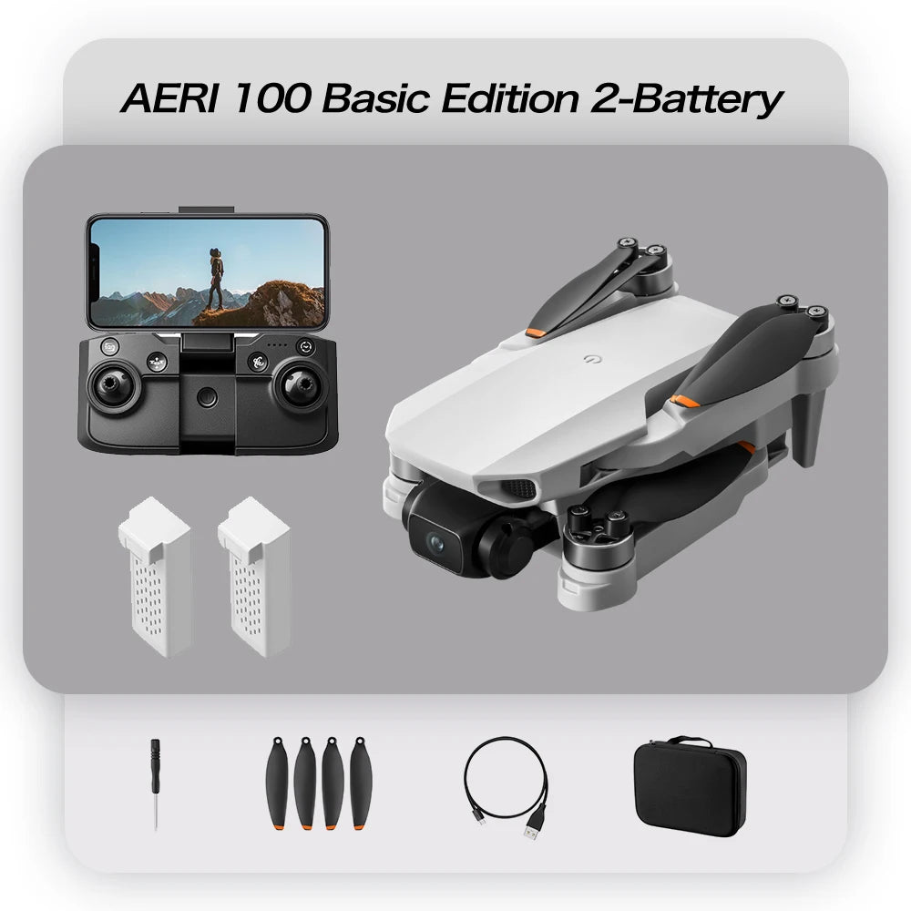Aeri100 / Aeri100VR Dual-Camera Drone & Propeller Option
