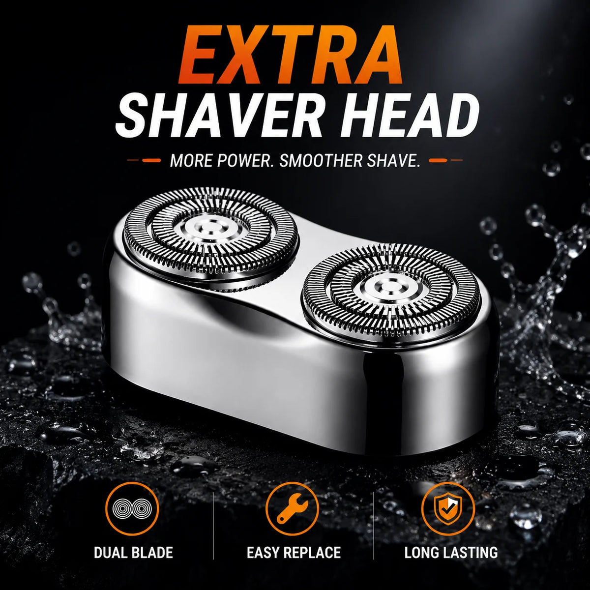 Mini USB Rechargeable Dual-Head Electric Shaver