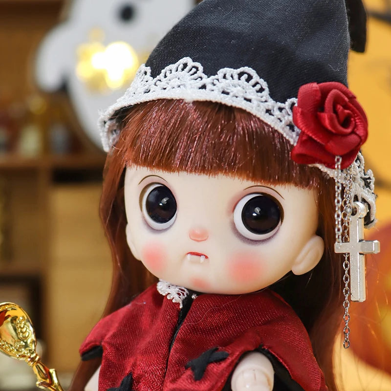 13 cm Halloween BJD Doll, Outfit & Parts Options