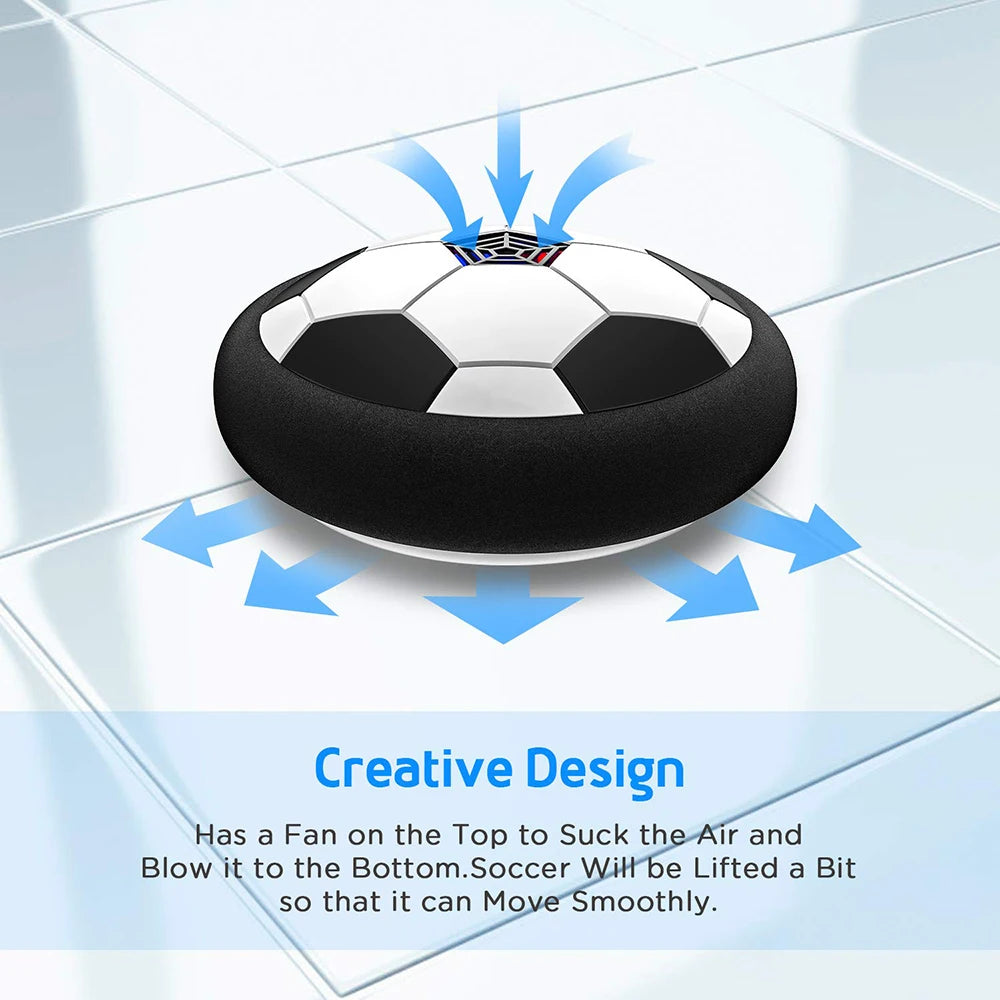 LED Hover Soccer Ball Toy & Mini Goal Options