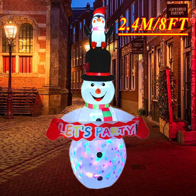 Light-Up Inflatable Christmas Decorations – Holiday Designs