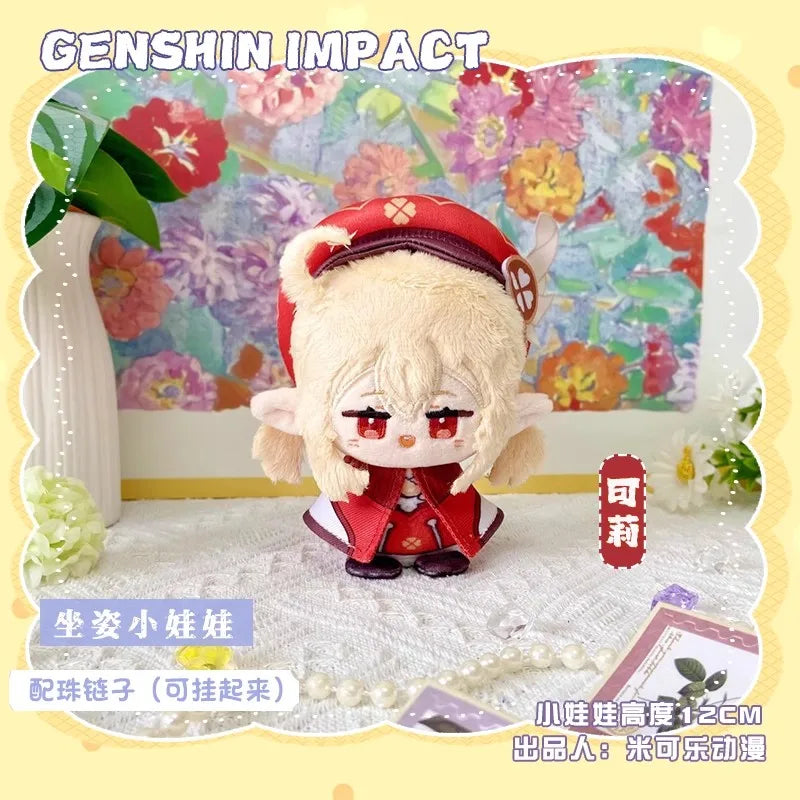 Genshin Impact Character Plush Doll – 10–12 cm