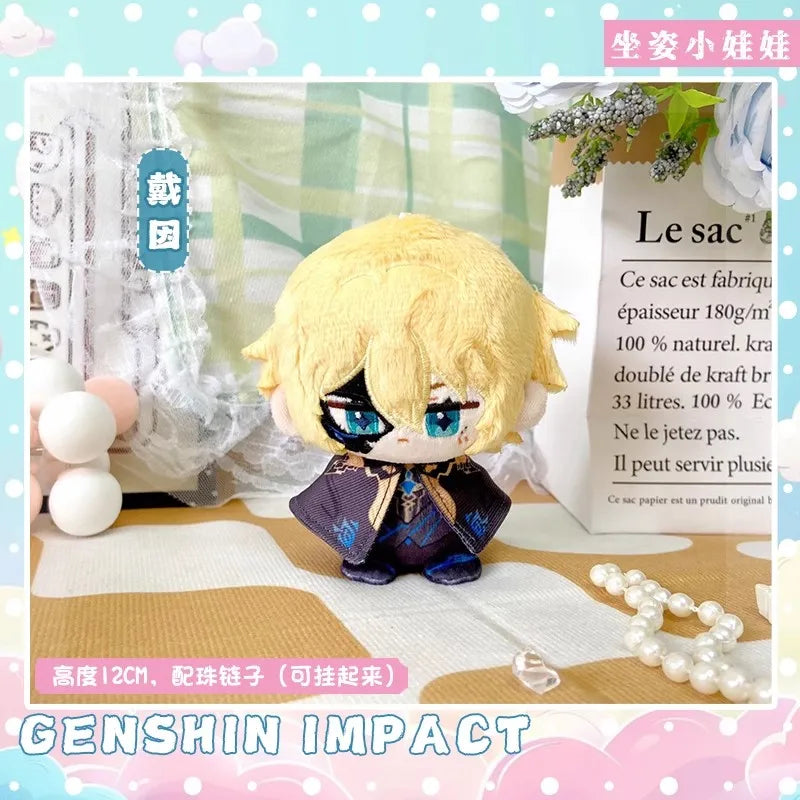 Genshin Impact Mini Character Plush Doll – 12 cm