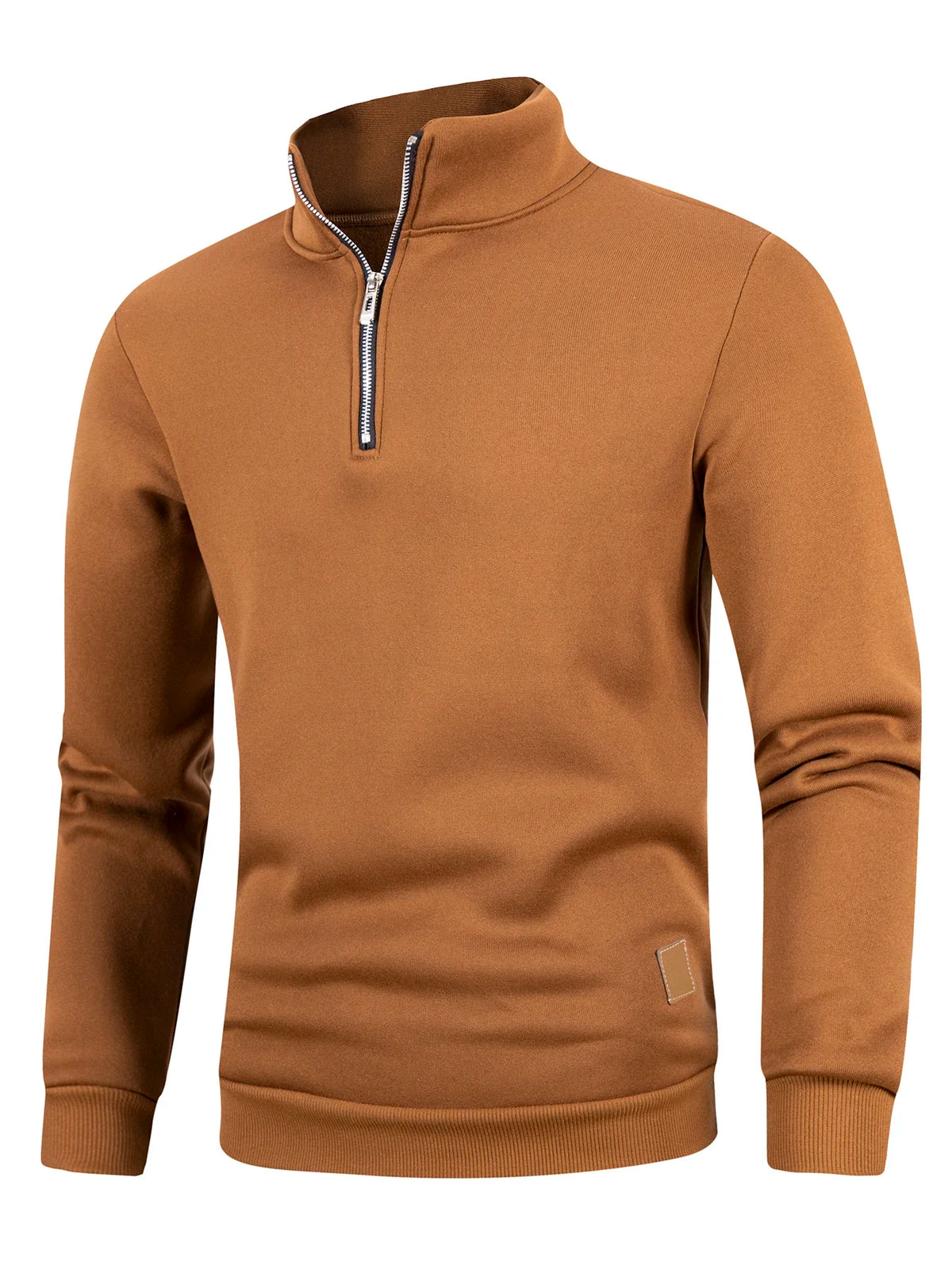 Men’s Quarter-Zip Mock-Neck Pullover